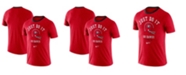 Nike Men's Red Georgia Bulldogs Vault Helmet Tri-Blend T-shirt